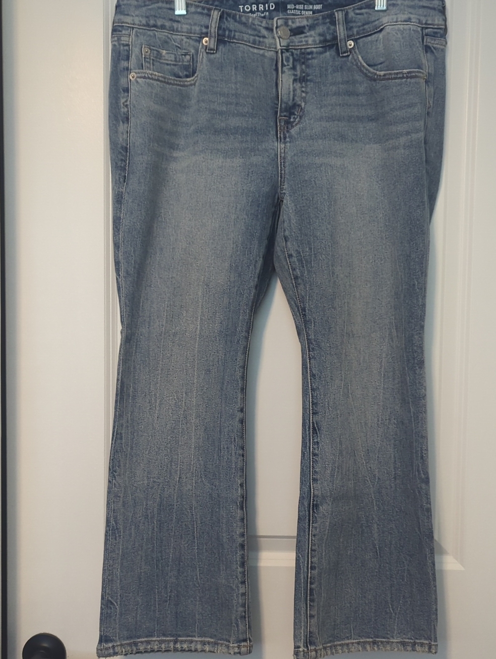 torrid Light Blue Bootcut Jeans